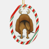 Ornement de Noël de limier (Dos)