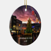 Ornement de Noël de l'Irlande de liège de coucher (Droite)