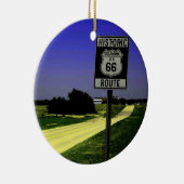 Ornement de Noël de l'itinéraire 66 (Droite)