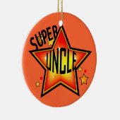Ornement de Noël de l'oncle super étoile (Droite)