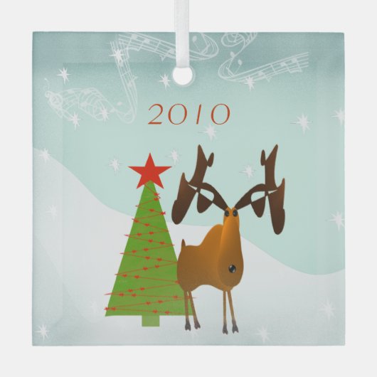 Ornement de Noël de l'orignal (Recto)