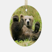 Ornement de Noël de l'ours Brown (Droite)