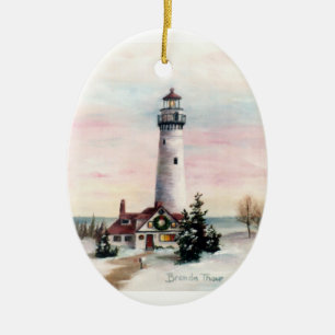 Ornement de Noël de lumière de Noël