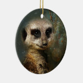 Ornement de Noël de Meerkat (Droite)