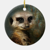 Ornement de Noël de Meerkat (Dos)