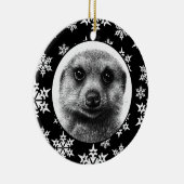 Ornement de Noël de Meerkat (Droite)