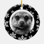 Ornement de Noël de Meerkat (Dos)