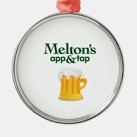 Ornement de Noël de Melton (Devant)