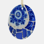 Ornement de Noël de mosaïque de Gaudi (Droite)