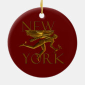 Ornement de Noël de New York (Dos)