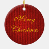 Ornement de Noël de Noche Buena (Dos)