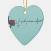 Ornement de Noël de nouveaux mariés (Gauche)