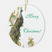 Ornement de Noël de Pacock (Gauche)