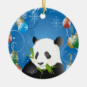 ORNEMENT DE NOËL DE PANDA