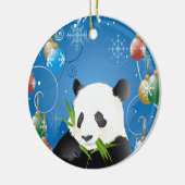 ORNEMENT DE NOËL DE PANDA (Gauche)