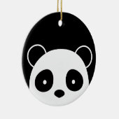 Ornement de Noël de panda, décorations de Noël (Droite)