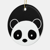 Ornement de Noël de panda, décorations de Noël (Gauche)
