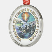 Ornement de Noël de patriote (Gauche)