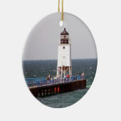 Ornement de Noël de phare (Droite)