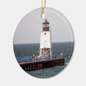 Ornement de Noël de phare (Gauche)