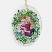 Ornement de Noël de photo de guirlande (Droite)