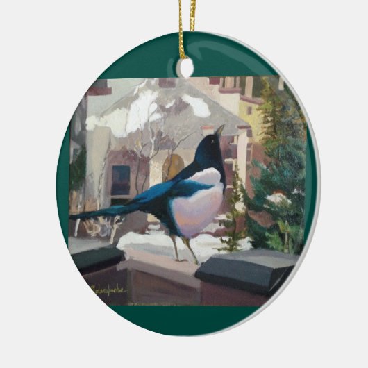 Ornement de Noël de pie (Gauche)