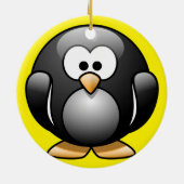 Ornement de Noël de pingouin (Dos)