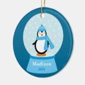 Ornement de Noël de pingouin (Gauche)