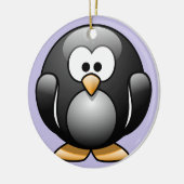 Ornement de Noël de pingouin (Gauche)