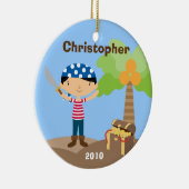 Ornement de Noël de pirate (Droite)