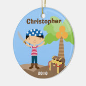 Ornement de Noël de pirate (Gauche)
