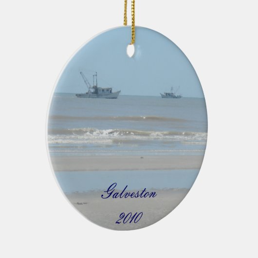 Ornement de Noël de plage (Droite)