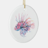 Ornement de Noël de poisson-Lion (Droite)