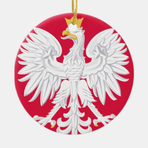 Ornement de Noël de POLAND* Eagle
