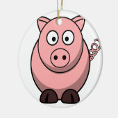 Ornement de Noël de porc (Gauche)