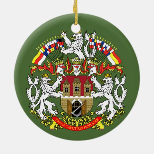 Ornement de Noël de Prague (Dos)