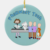 Ornement de Noël de prescription de technologie de (Dos)