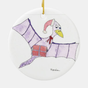 Ornement de Noël de Pteranodon