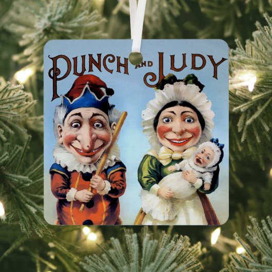 Ornement de Noël de Punch et Judy (Insitu)