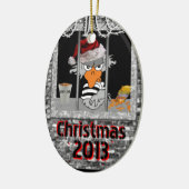 Ornement de Noël de récidiviste (Gauche)