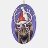 Ornement de Noël de renne (Gauche)
