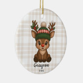 Ornement de Noël de Renne (Droite)