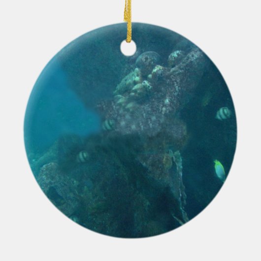 Ornement de Noël de requin (Dos)