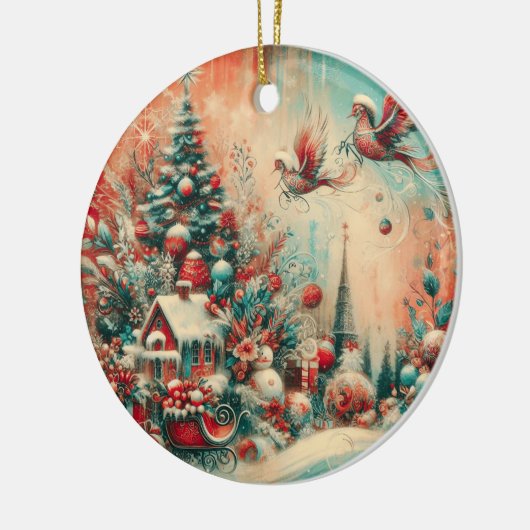 ornement de noël de rêve (Gauche)