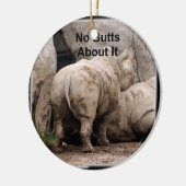 Ornement de Noël de rhinocéros (Gauche)