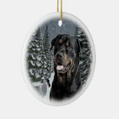 Ornement de Noël de Rottie (Droite)