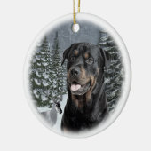 Ornement de Noël de Rottie (Gauche)