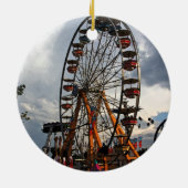 Ornement de Noël de roue de Ferris (Dos)