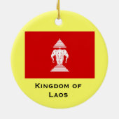 Ornement de Noël de royaume de Laos* (Dos)