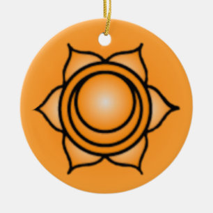 Ornement de Noël de Sacral Chakra